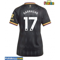 Aston Villa Alejandro Garnacho #17 Auswärtstrikot Frauen 2026-27 Kurzarm